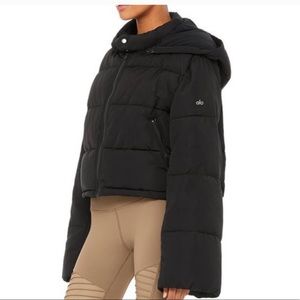 ALO Yoga Black Puffer Jacket